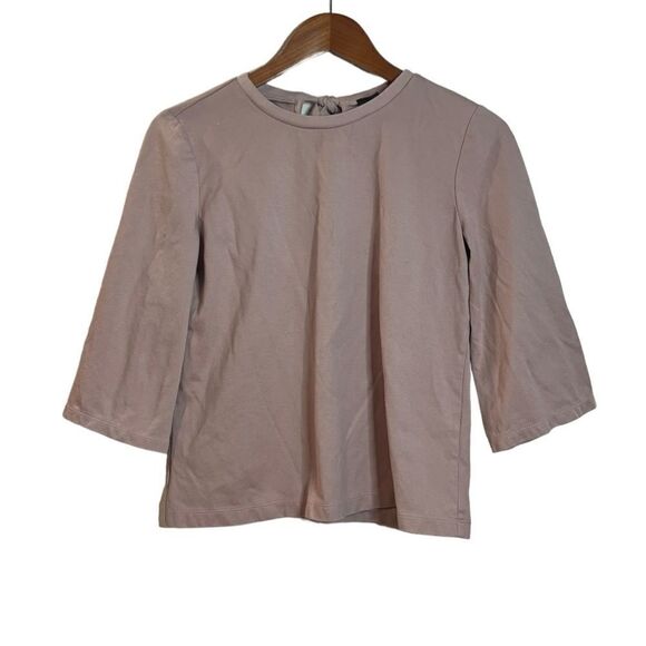 3 for $30! Ann Taylor factory grey pink top. Size xs - Picture 1 of 7